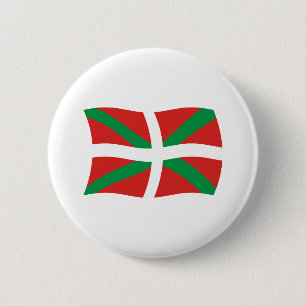 Basque People Flag Button