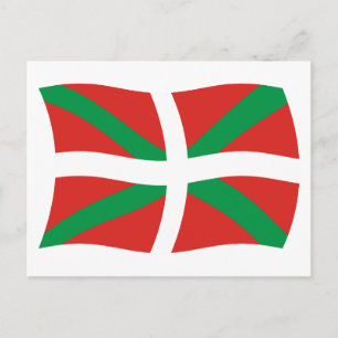 Basque People Flag Postcard