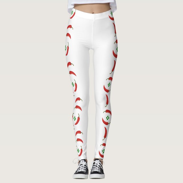Basque peppers leggings (Front)