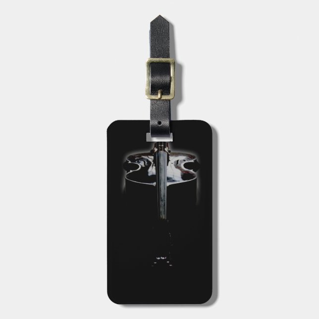 Bass 1 cd ltcnm luggage tag (Front Vertical)
