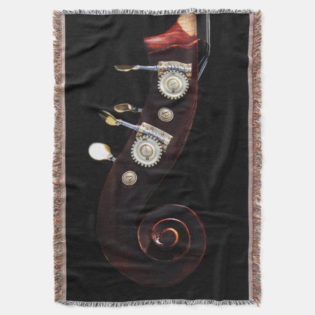 Bass 2 tbcna throw blanket (Front Vertical)