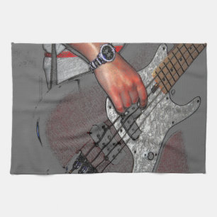 Bass 4 ktcn tea towel