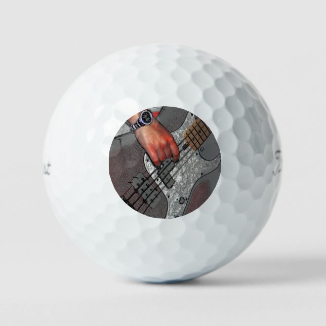 Bass 4 tpv1 gbm golf balls (Front)