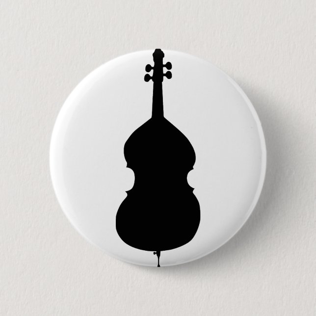 Bass 6 Cm Round Badge (Front)