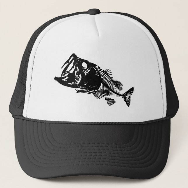BASS & BONES TRUCKER HAT (Front)