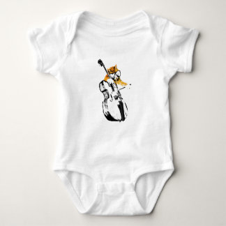 Bass Cat Baby Grow Baby Bodysuit