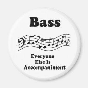 Bass Choir Gift Magnet