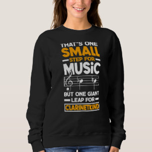 Bass Clarinet Clarinetist Clarinet Player One Gia Sweatshirt
