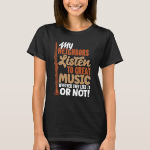 Bass Clarinet Clarinetist Clarinet Player Quote T-Shirt