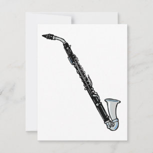Bass Clarinet Graphic, Just the Clarinet