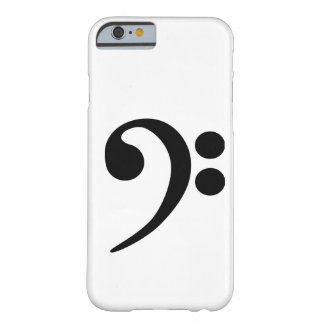 Bass Clef Barely There iPhone 6 Case