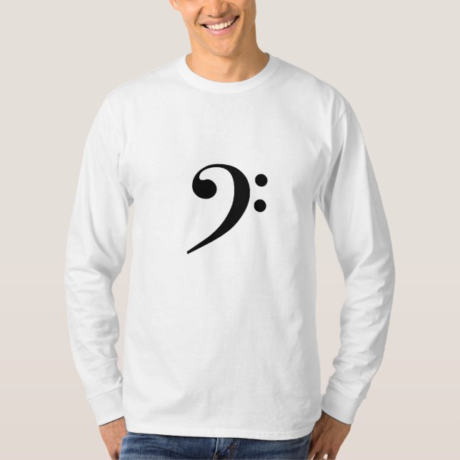 Bass Clef T-Shirt (Front)