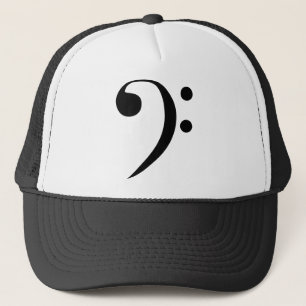 Bass Clef Trucker Hat