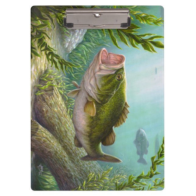 Bass Fish Clipboard (Front)