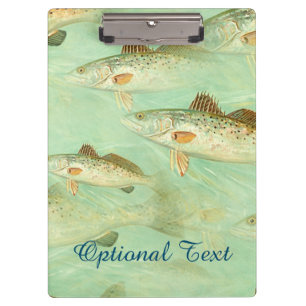Bass Fish Pattern  Clipboard