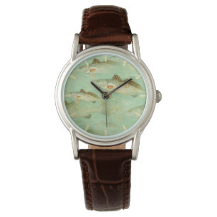 Bass Fish Pattern   Watch