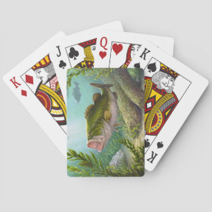 Bass Fish Playing Cards
