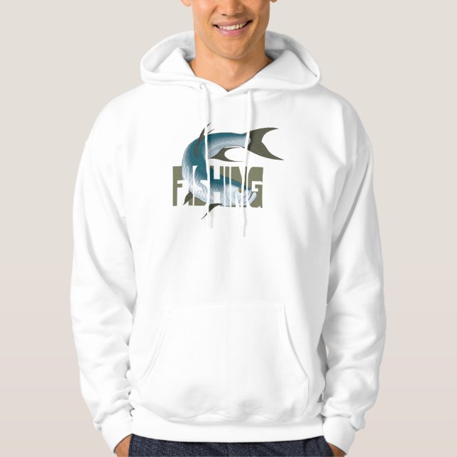 Bass Fishing Hoodie (Front)