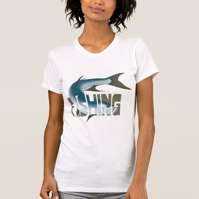 Bass Fishing T-Shirt (Front)
