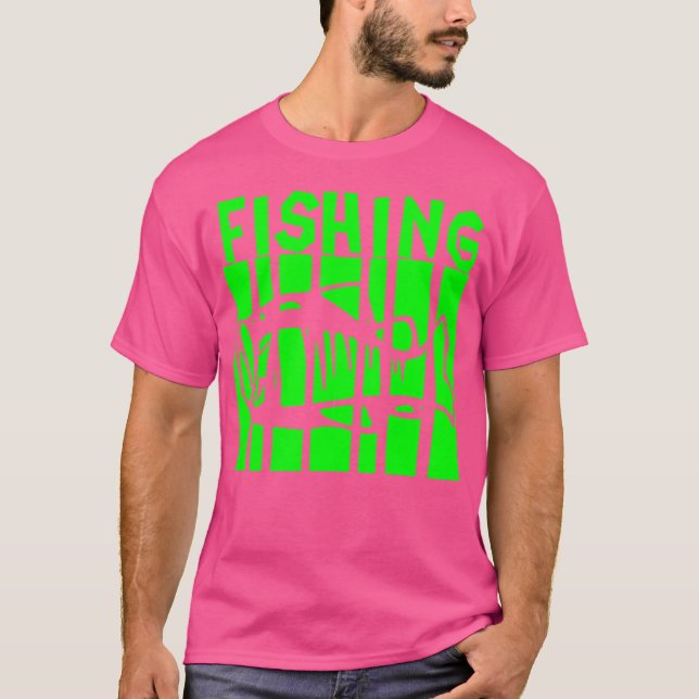 Bass Fishing T-Shirt (Front)