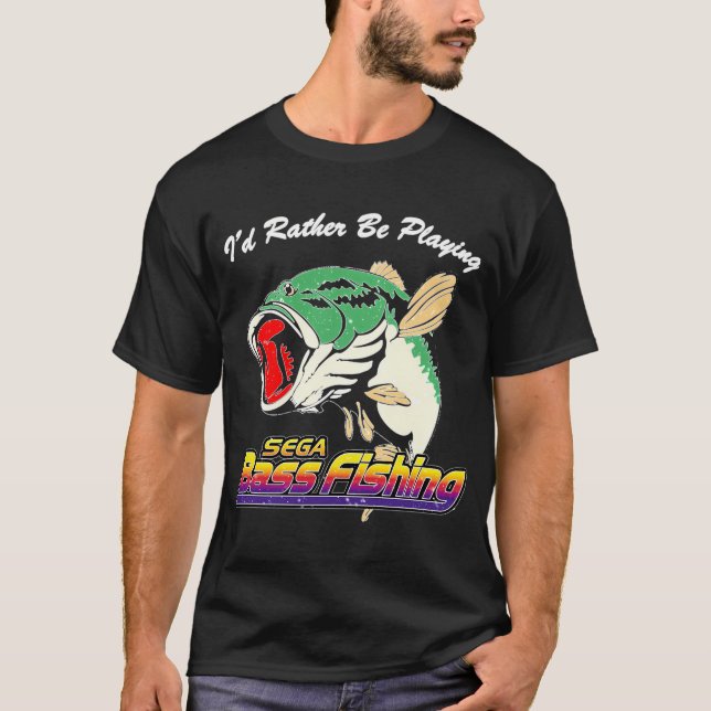 Bass Fishing T-Shirt (Front)