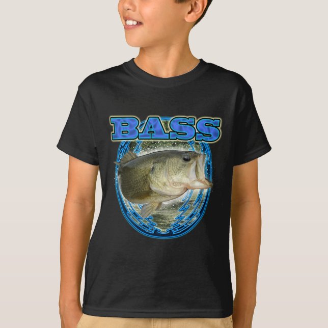 Bass Fishing T-Shirt (Front)