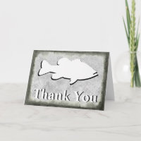 Bass Fishing "Thank You" -