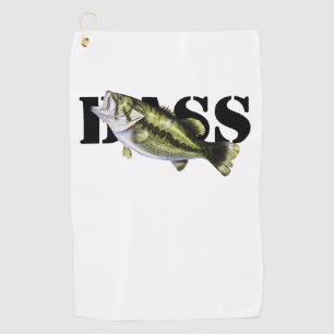 Bass Fishing Towel