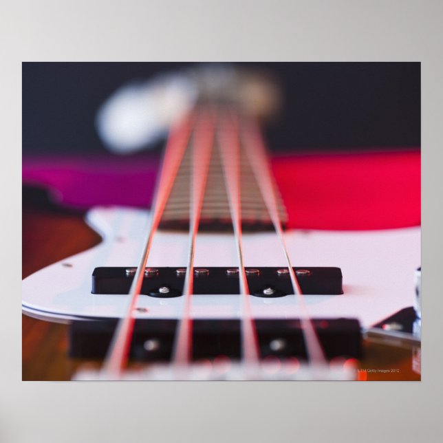 Bass Guitar 3 Poster (Front)