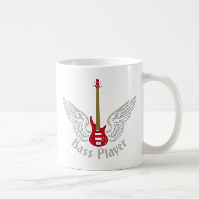 bass guitar coffee mug (Right)