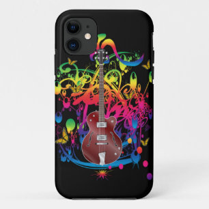 Bass Guitar Colour splash Case-Mate iPhone Case