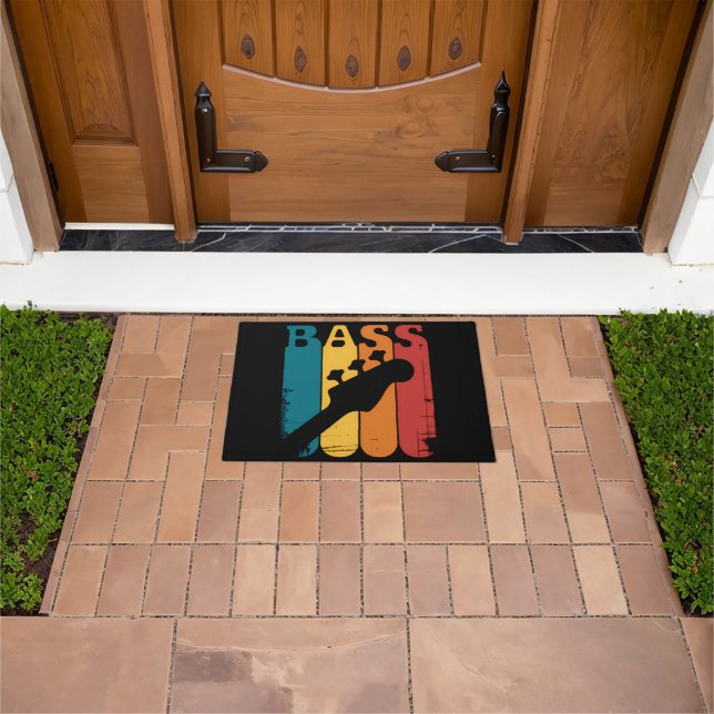 Bass Guitar Doormat (Outdoor)
