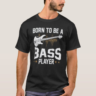 Bass Guitar Graphic Women And Men Bass Player T-Shirt