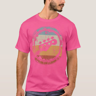 Bass Guitar Headstock For Bassist And Bass Player T-Shirt
