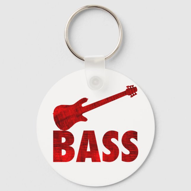 Bass Guitar Key Ring (Front)