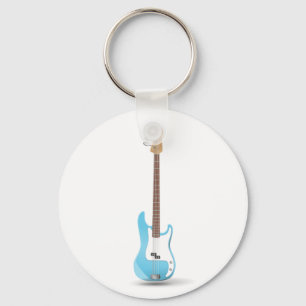 Bass Guitar Key Ring