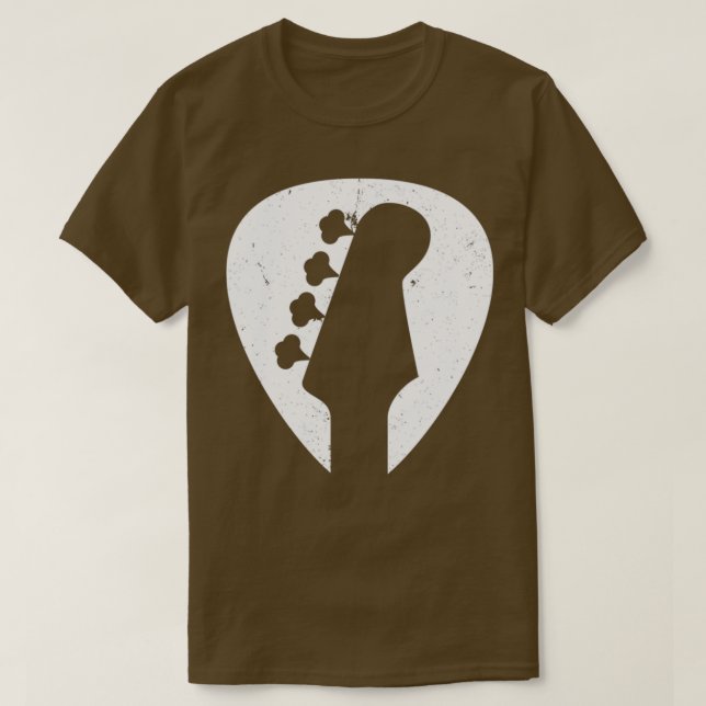 Bass Guitar Picks 4 String Bassist Picks T-Shirt (Design Front)
