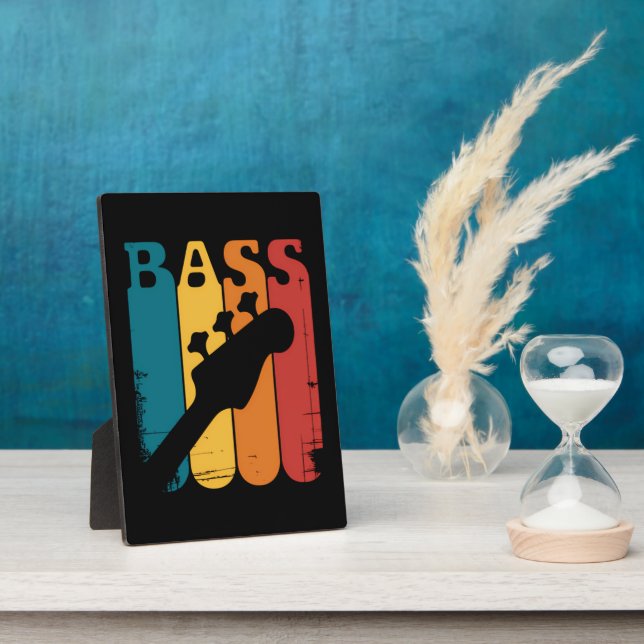 Bass Guitar Plaque (Side)