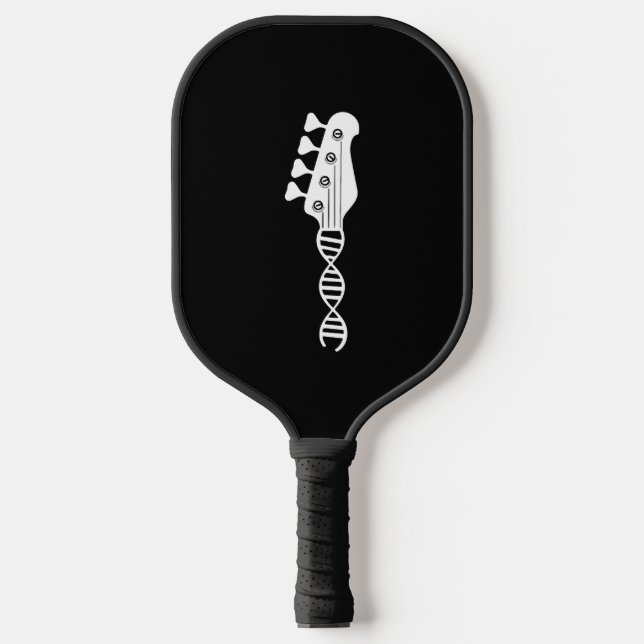 Bass Guitar Player Bassist Pickleball Paddle (Front)