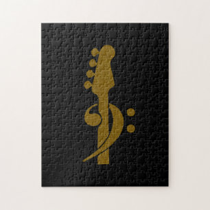 Bass Guitar Player Music Jigsaw Puzzle
