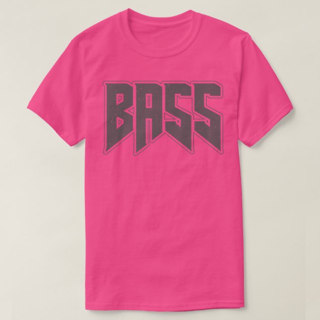 Bass Guitar Player RockHeavy MetalGrunge Band95 T-Shirt (Design Front)