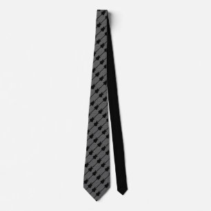 Bass Guitar Stripes Tie