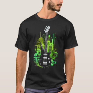 Bass Guitar Synthesizer Music Lover Musician Gift T-Shirt