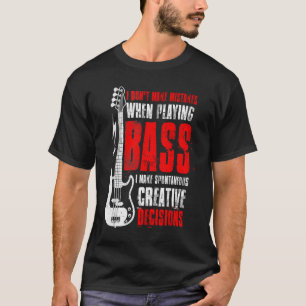 Bass Guitar T-Shirt For Guitar_fullprint