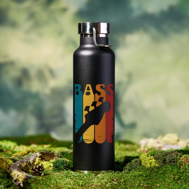 Bass Guitar Water Bottle (Outdoor (Rotated))