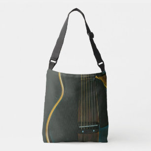 Bass guitarist gift crossbody bag