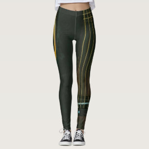 Bass guitarist gift leggings