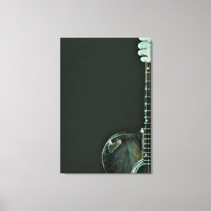 Bass guitarist gifts canvas print