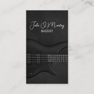 Bass Guitarist Guitar Bassist  Business Card