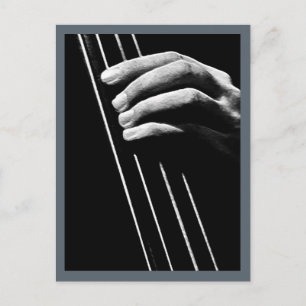 Bass Hand Postcard